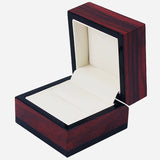 Wood Grain Paper Jewelry Storage Box Spray Paint Organizer