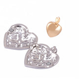 Heart Screw Urn Pendant Necklace Cremation Jewelry