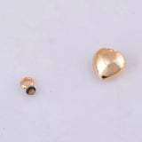 Heart Screw Urn Pendant Necklace Cremation Jewelry