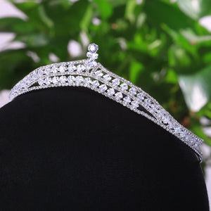 Zircon Bridal Crown Rhinestone Headdress Wedding Hair Accessories