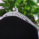 Zircon Bridal Crown Rhinestone Headdress Wedding Hair Accessories