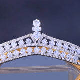 Zircon Bridal Crown Rhinestone Headdress Wedding Hair Accessories