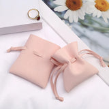10pcs Necklace Earrings Microfiber Bag