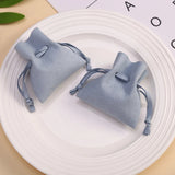10pcs Necklace Earrings Microfiber Bag