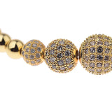 Crystal CZ Wrap Bracelet 6mm 10mm