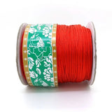 1.5mm Red Macrame Nylon Cords, 160m/Length