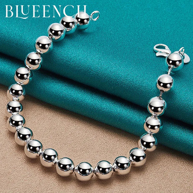 925 Silver Beads Bracelet Couple Engagement Jewelry