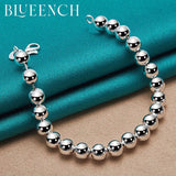 925 Silver Beads Bracelet Couple Engagement Jewelry