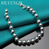 925 Silver Beads Bracelet Couple Engagement Jewelry