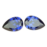 High Temp Resistance Pear Cut Nano Stone Lab Gems for Jewelry Setting