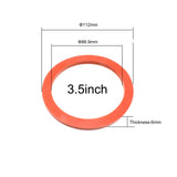 High Temp Silicone Gaskets 3.5/4 Inch Jewelry Vacuum Casting Machine Accessories