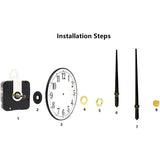 High Torque Quartz Clock Movement with 13" Hands - DIY Clock Repair Tool