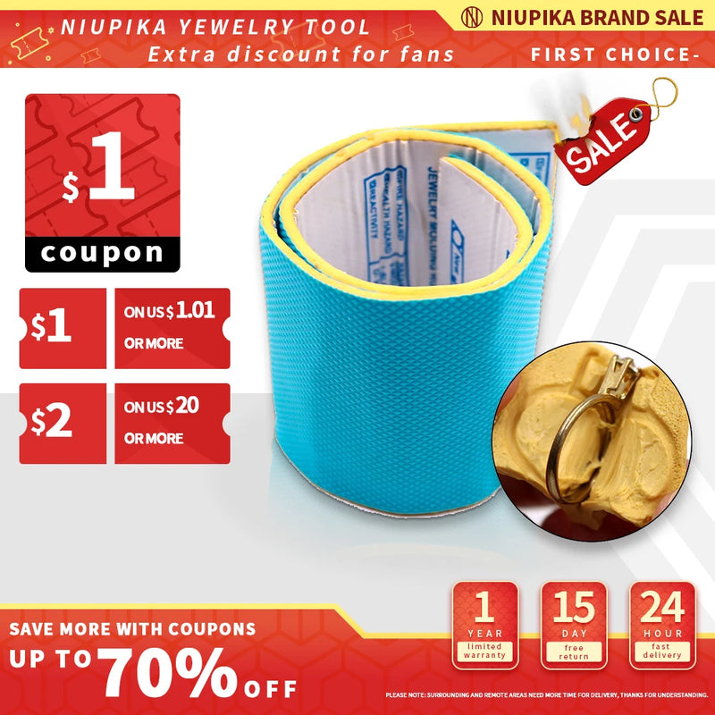 High-Toughness Resin Silicone Jewellery Compression Molding Tape
