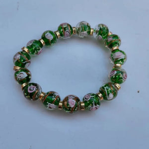 Moonstone Beaded Charm Bracelet for Women Men