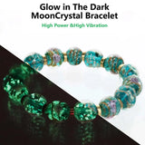 Moonstone Beaded Charm Bracelet for Women Men