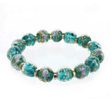 Moonstone Beaded Charm Bracelet for Women Men