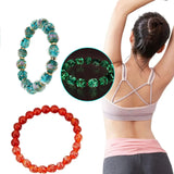 Moonstone Beaded Charm Bracelet for Women Men