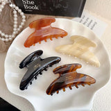 Acetate Large Plate Hair Claw Hair Accessories Women Back Head Clip