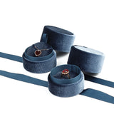 Round Jewelry Storage Box for Earrings Ring Pendant