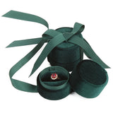 Round Jewelry Storage Box for Earrings Ring Pendant