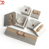 Bowknot Jewelry Box for Rings, Necklaces, Bracelets - High-end Packaging