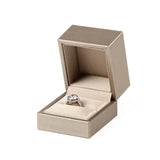 Luxury PU Leather Jewelry Packaging Box