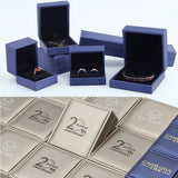Luxury PU Leather Jewelry Packaging Box