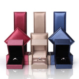 Luxury PU Leather Jewelry Packaging Box