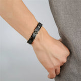 High-end Carbon Fibre Magnetic Bracelet For Men