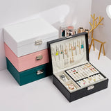European-style Large-capacity Multi-layer Jewelry Storage Box