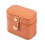 European Style Jewelry Storage Box PU Leather Birthday Gift