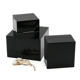 LED Light Diamond Ring Box Wedding Gift Jewelry Display