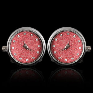 Men's Gypsophila Watch Cufflinks French Shirt Cuff Nails
