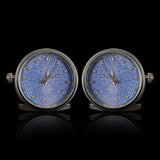 Men's Gypsophila Watch Cufflinks French Shirt Cuff Nails