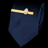 Water Drop Zircon Tie Clip for Men