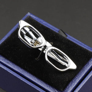 Mens Metal Tie Clip Fork Tableware Shark Leaf Wing Car Shape Crystal Clasp