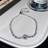 High-end Full Diamond Bracelet Female Adjustable Size