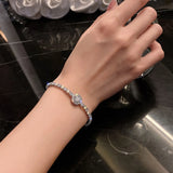 High-end Full Diamond Bracelet Female Adjustable Size