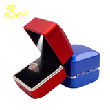 LED Ring Box For Jewelry Display Earrings Holder