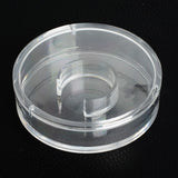 High-end Transparent Clamshell Magnet Beads Bracelets Watch Box