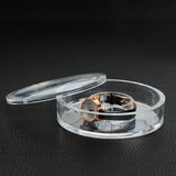 High-end Transparent Clamshell Magnet Beads Bracelets Watch Box