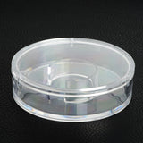 High-end Transparent Clamshell Magnet Beads Bracelets Watch Box