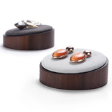 Walnut Wood Jewelry Stand Earrings Display Shelf