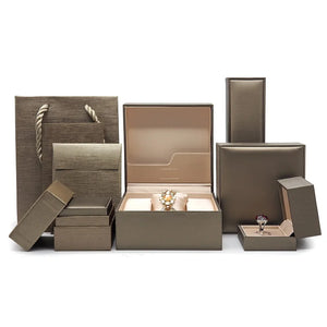 PU Leather Jewelry Box Organizer for Rings Necklaces Earrings Bracelets