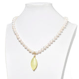 High-End Pendant Pearl Necklace with Freshwater Natural Pearls