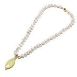 High-End Pendant Pearl Necklace with Freshwater Natural Pearls