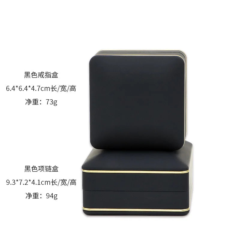 LED Ring Pendant Jewelry Gift Box Wedding Proposal Necklace Box