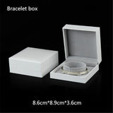 Leather Paper Jewelry Box Ring Box Gift Packaging Box