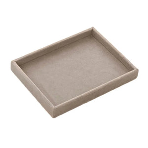 Velvet Drawer Jewelry Storage Box Combo Tray for Earrings Rings Necklaces