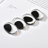Transparent Acrylic Elliptical Belt Hanging DIY Jewelry Earrings